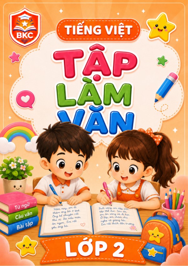 Ảnh bìa TẬP LÀM VĂN - LỚP 2