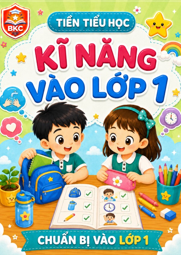 Ảnh bìa KĨ NĂNG VÀO LỚP 1 - TIỀN TIỂU HỌC