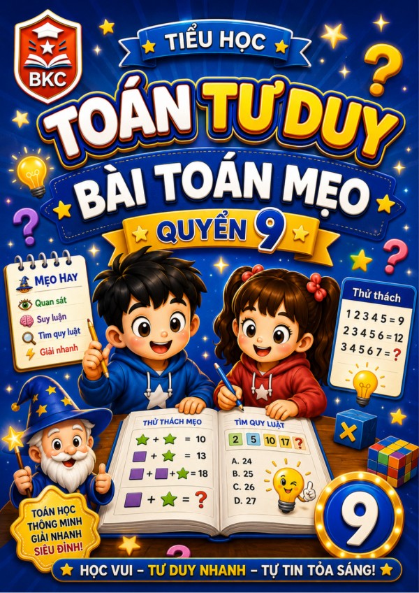 Ảnh bìa TƯ DUY SÁNG TẠO - LỚP 1