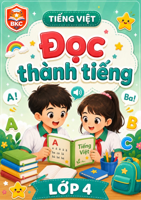 Ảnh bìa ĐỌC THÀNH TIẾNG - LỚP 4