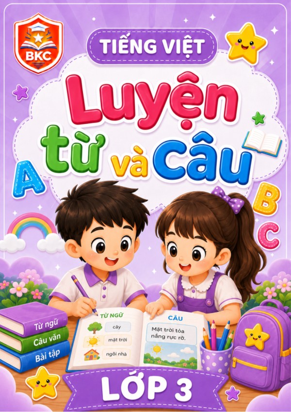 Ảnh bìa LUYỆN TỪ VÀ CÂU - LỚP 3