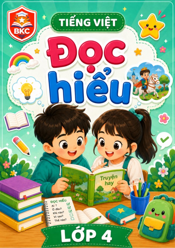 Ảnh bìa ĐỌC HIỂU - LỚP 4