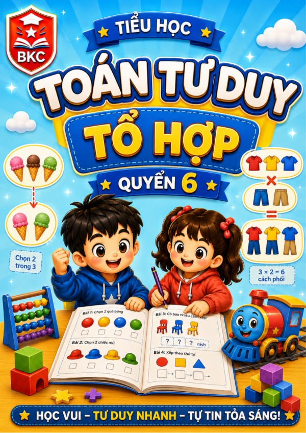 Ảnh bìa TƯ DUY TỔ HỢP - LỚP 1