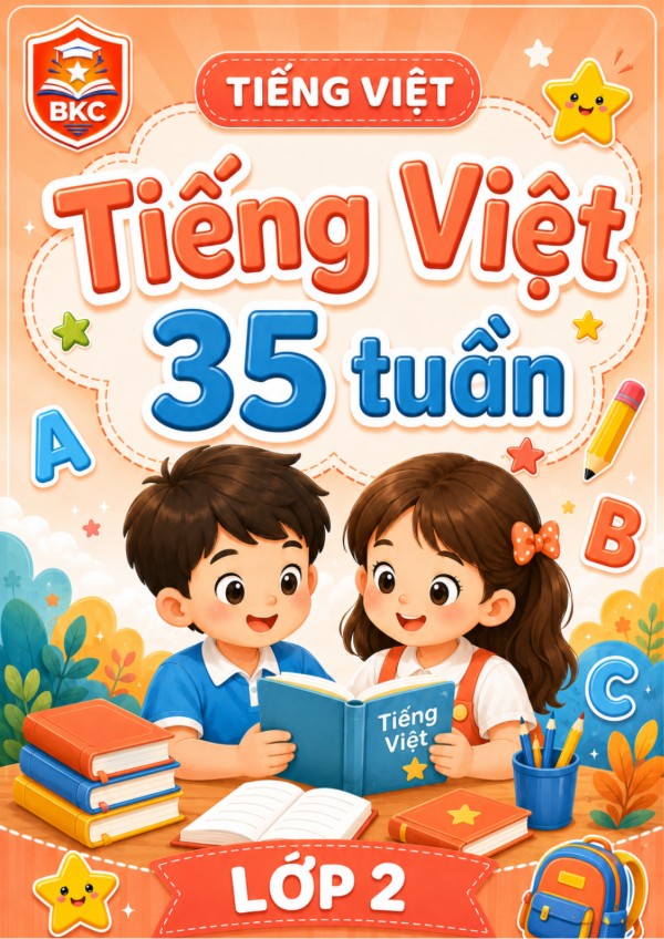 Ảnh bìa TIẾNG VIỆT 35 TUẦN - LỚP 2