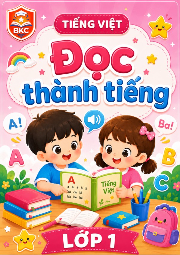 Ảnh bìa ĐỌC THÀNH TIẾNG - LỚP 1
