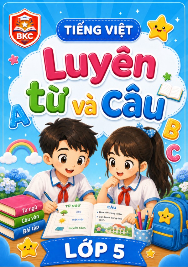 Ảnh bìa LUYỆN TỪ VÀ CÂU - LỚP 5