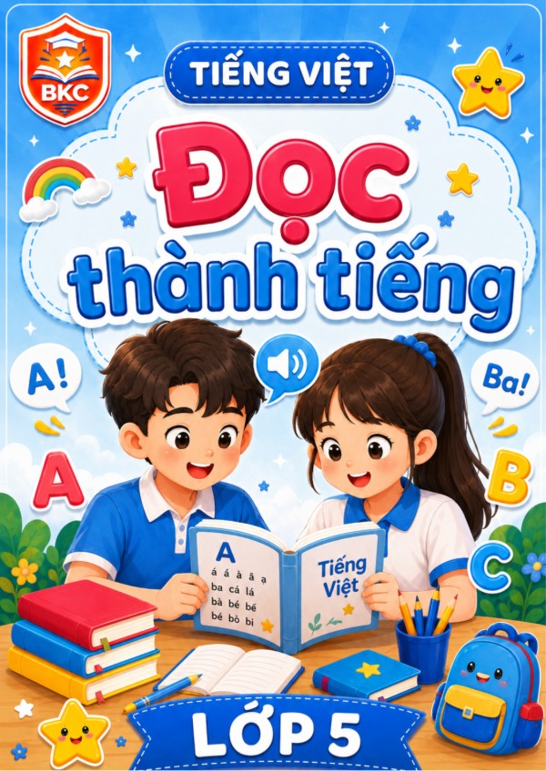 Ảnh bìa ĐỌC THÀNH TIẾNG - LỚP 5