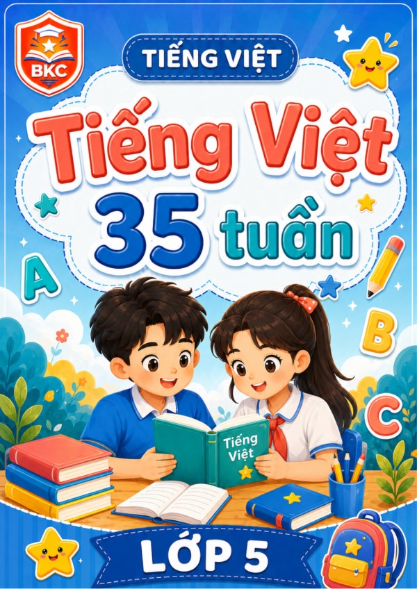 Ảnh bìa TIẾNG VIỆT 35 TUẦN - LỚP 5