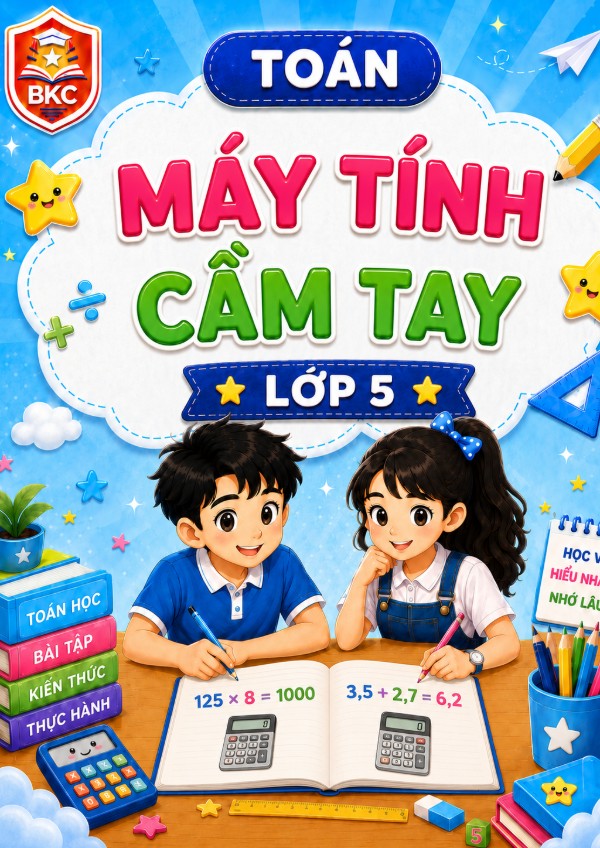 Ảnh bìa MÁY TÍNH CẦM TAY - LỚP 5