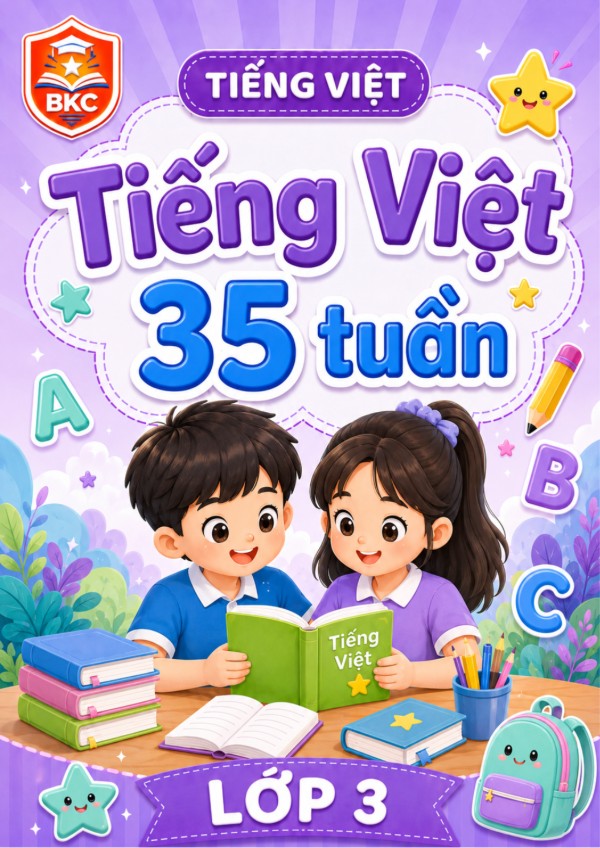 Ảnh bìa TIẾNG VIỆT 35 TUẦN - LỚP 3