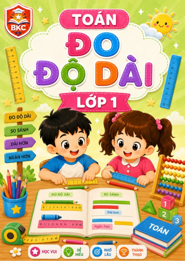 Ảnh bìa ĐO ĐỘ DÀI - LỚP 1