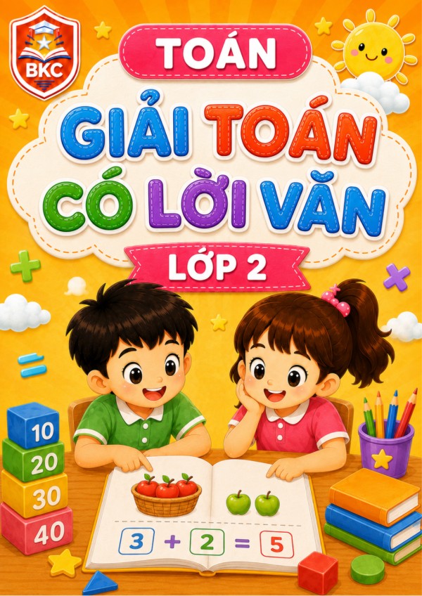Ảnh bìa GIẢI TOÁN CÓ LỜI VĂN - LỚP 2