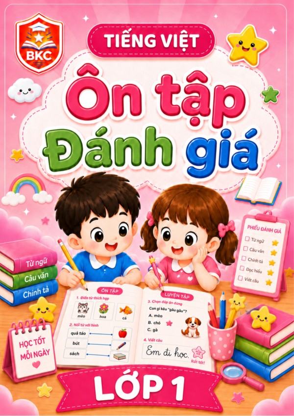 Ảnh bìa ÔN TẬP – ĐÁNH GIÁ - LỚP 1