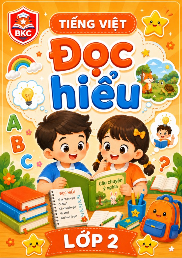 Ảnh bìa ĐỌC HIỂU - LỚP 2
