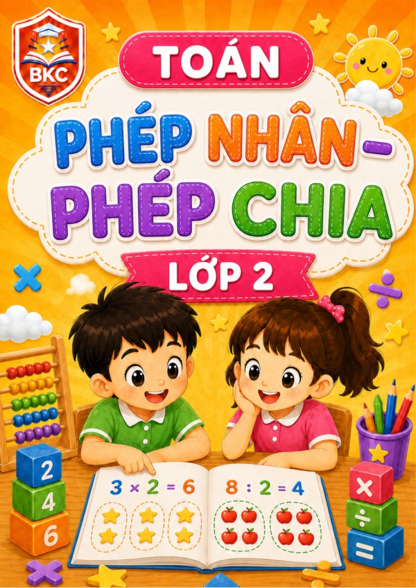 Ảnh bìa PHÉP NHÂN – PHÉP CHIA - LỚP 2