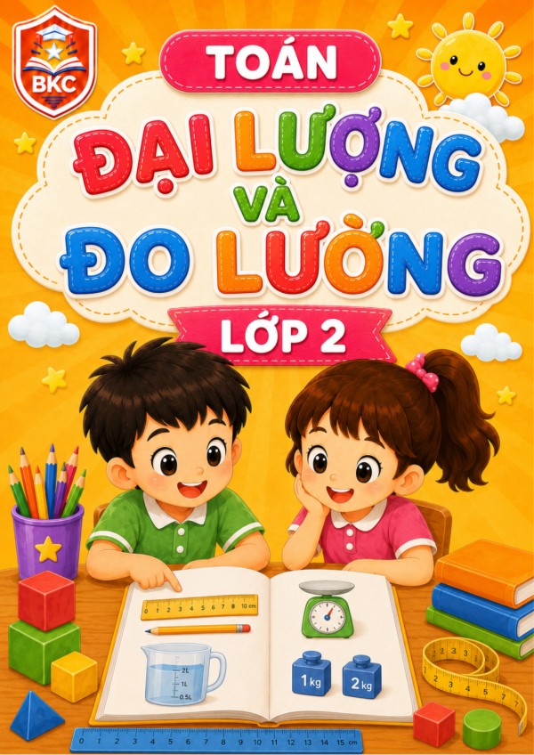 Ảnh bìa ĐẠI LƯỢNG VÀ ĐO LƯỜNG - LỚP 2