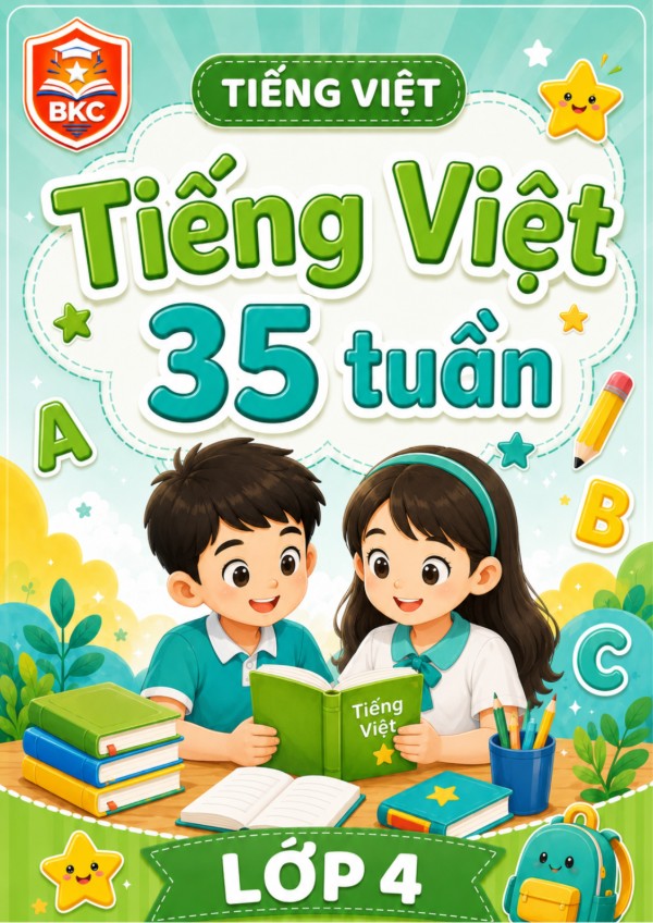 Ảnh bìa TIẾNG VIỆT 35 TUẦN - LỚP 4