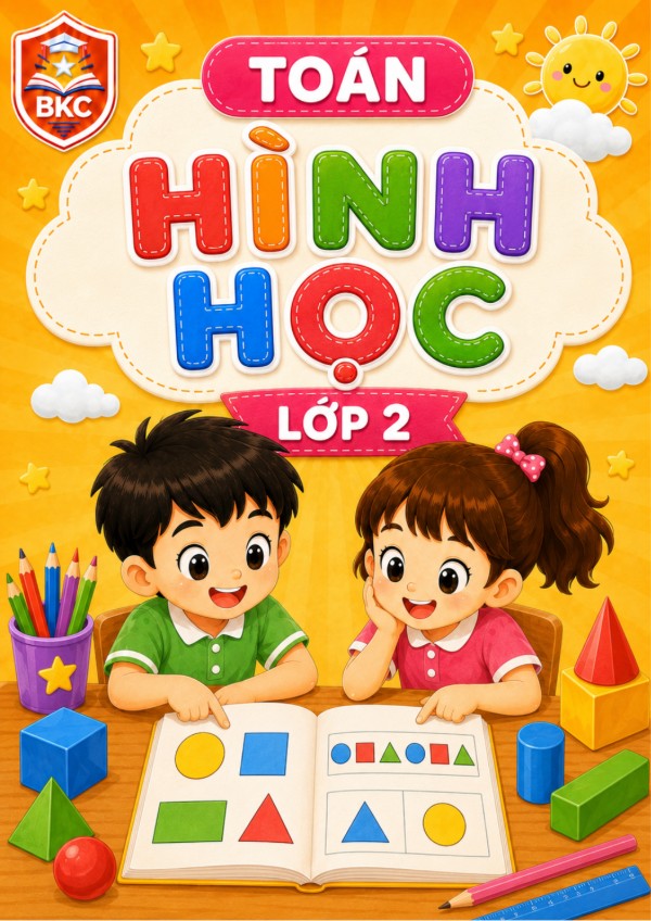 Ảnh bìa HÌNH HỌC - LỚP 2