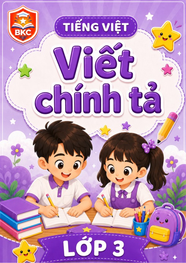 Ảnh bìa VIẾT CHÍNH TẢ - LỚP 3