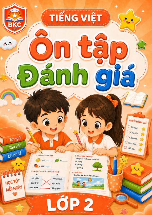 Ảnh bìa ÔN TẬP – ĐÁNH GIÁ - LỚP 2