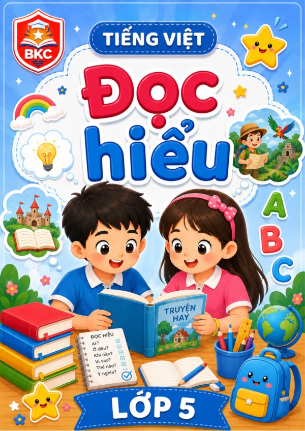 Ảnh bìa ĐỌC HIỂU - LỚP 5