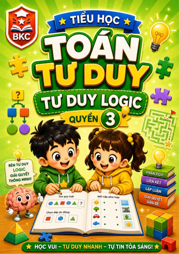 Ảnh bìa TƯ DUY LOGIC - LỚP 1