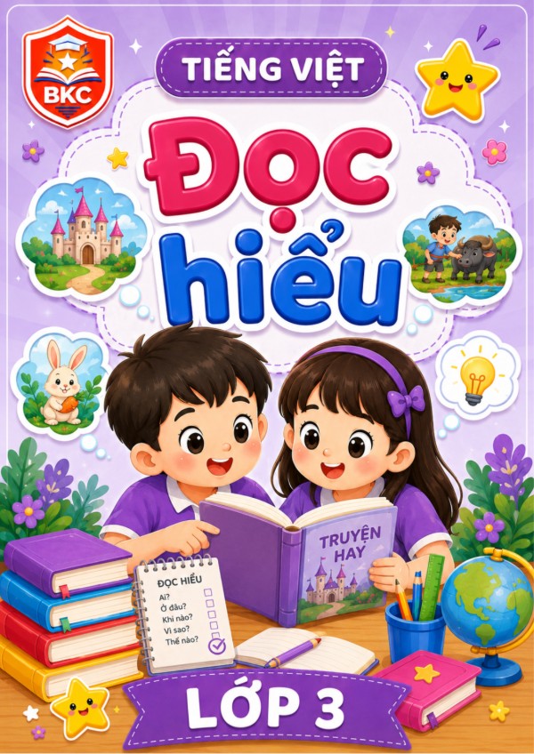 Ảnh bìa ĐỌC HIỂU - LỚP 3