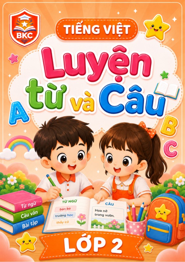 Ảnh bìa LUYỆN TỪ VÀ CÂU - LỚP 2